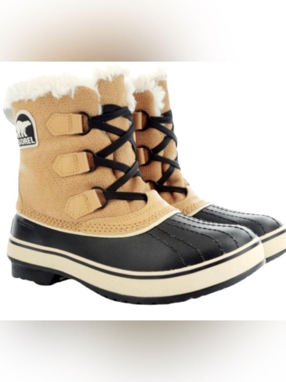 Sorel Tivoli III Winter Boots Brown & Black US 8